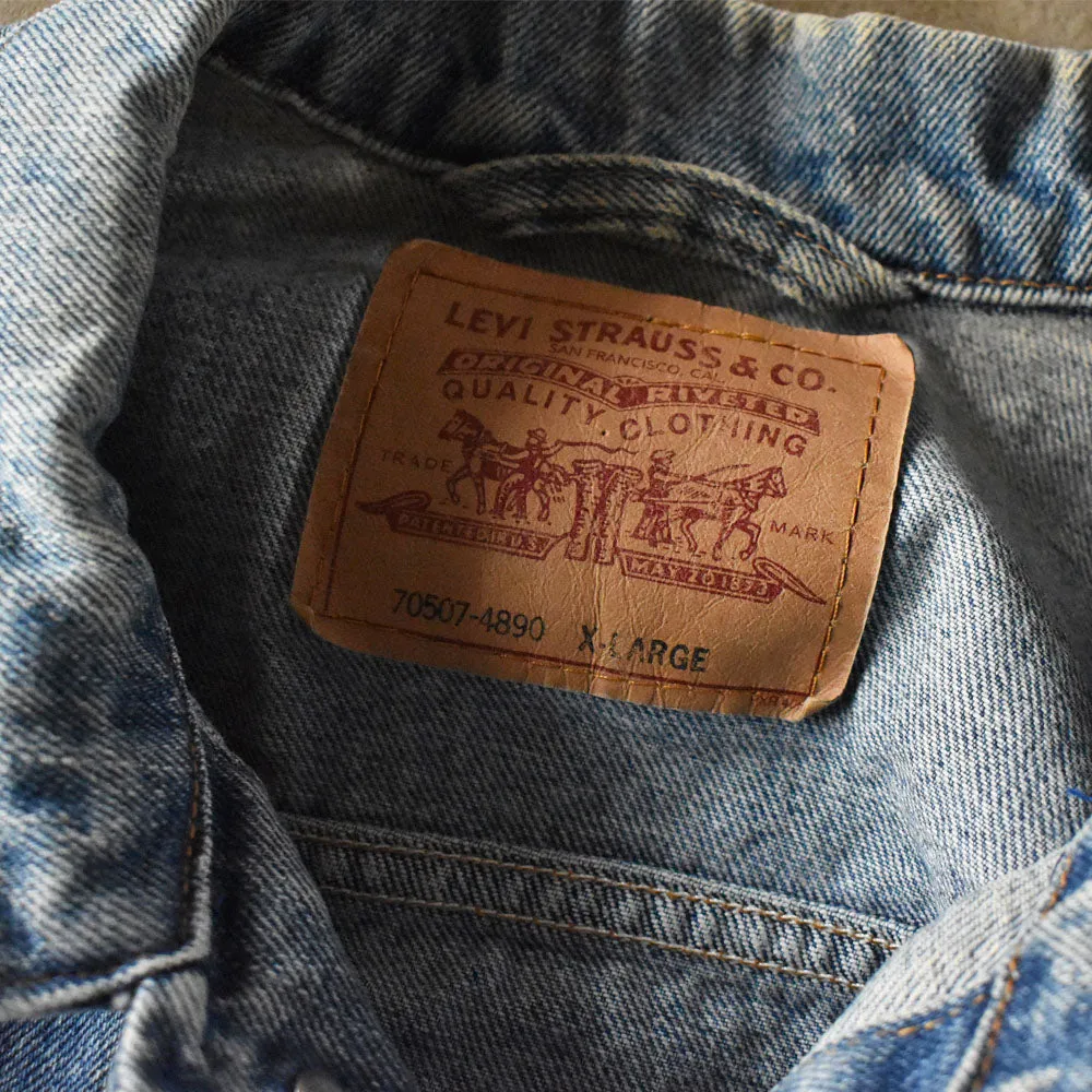 90’s Levi's 70507-4890 デニムジャケット USA製 240324