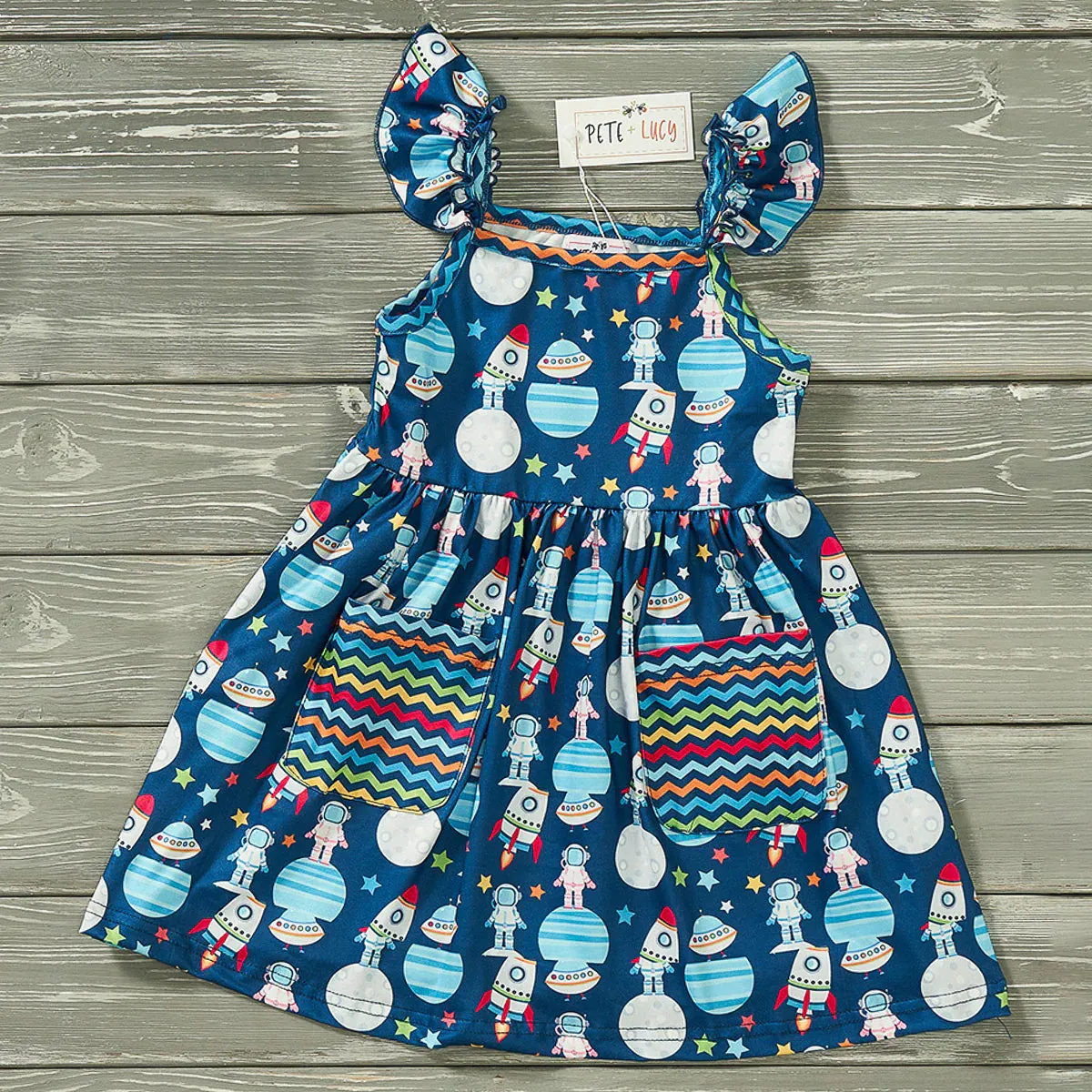Aliens and Friends A-Line Dress