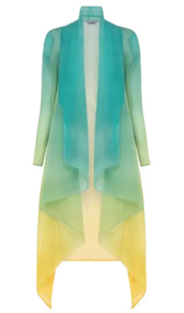Alquema Short Collare Coat - SCUBA YELLOW