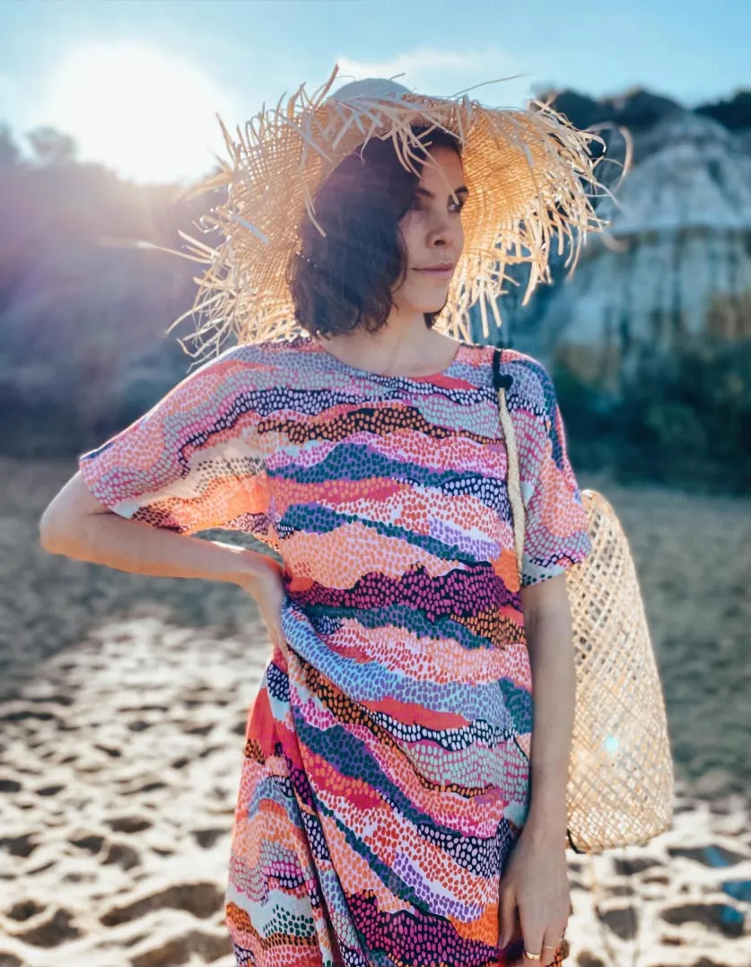 Annie Dress Sediment in Modal