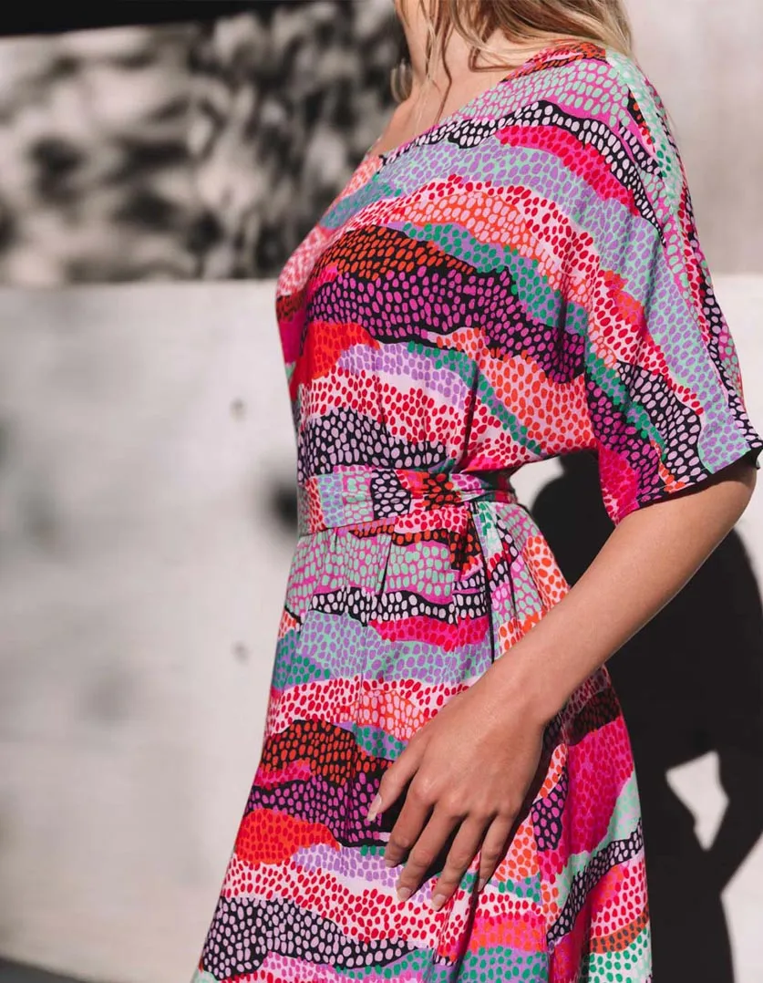 Annie Dress Sediment in Modal
