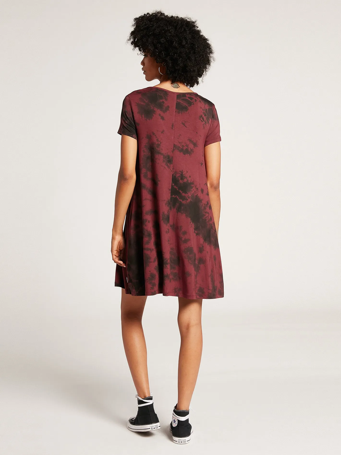 Be Easy Babe Tie Dye Dress - Auburn