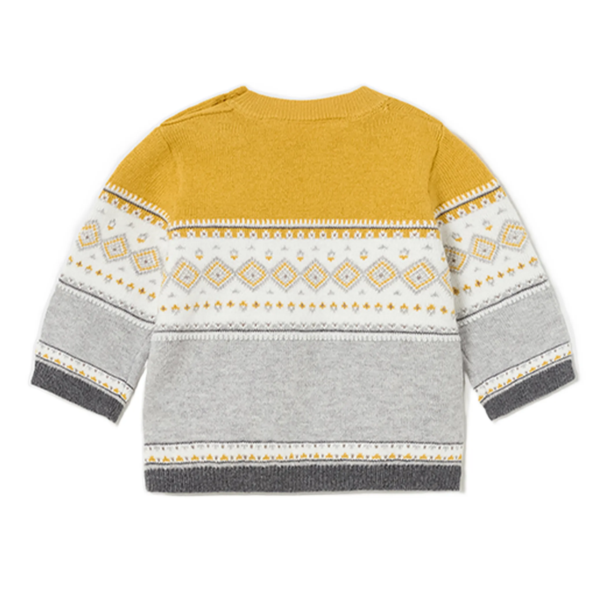 Boys Jacquard Sweater For Babies