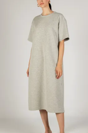 Butter Modal Long Dress - Grey