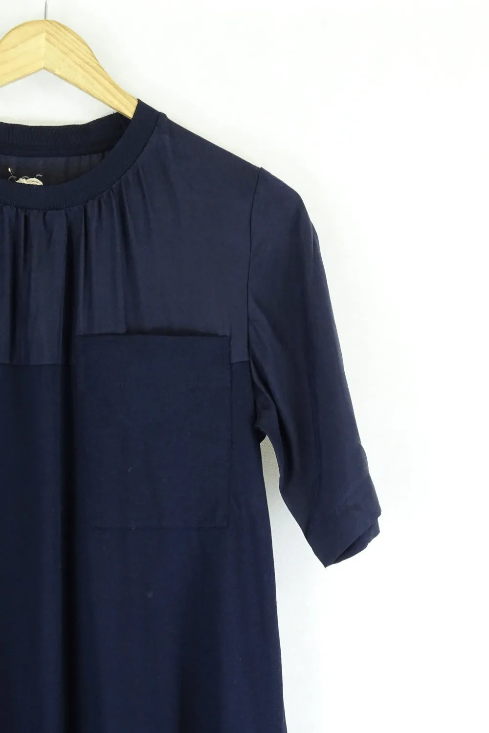 Cos Navy Dress Xs