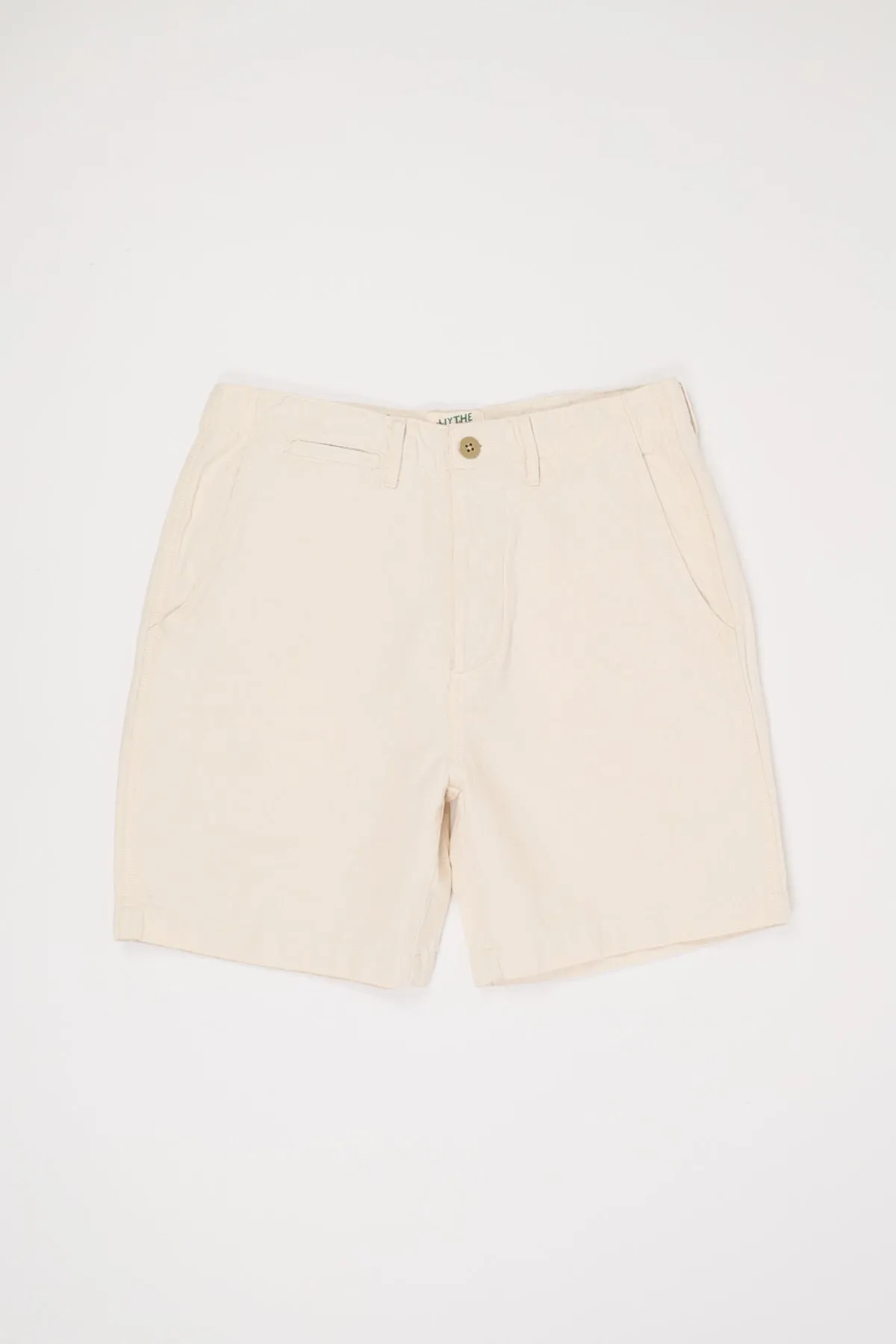 Cotton/Linen Shorts - Unbleached