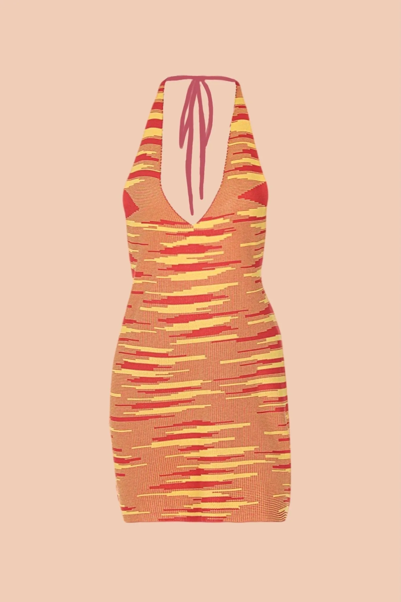 Dahlia knit mini dress