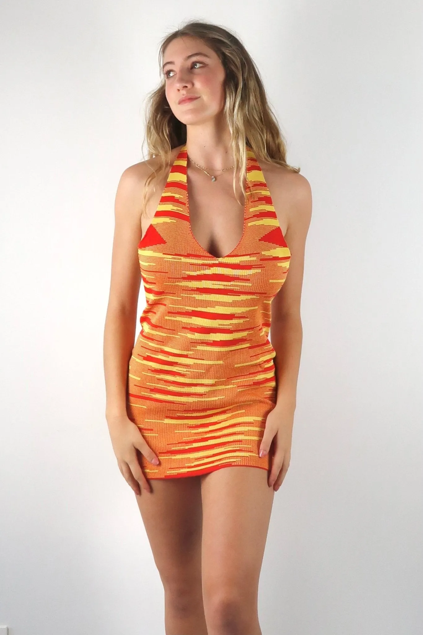 Dahlia knit mini dress