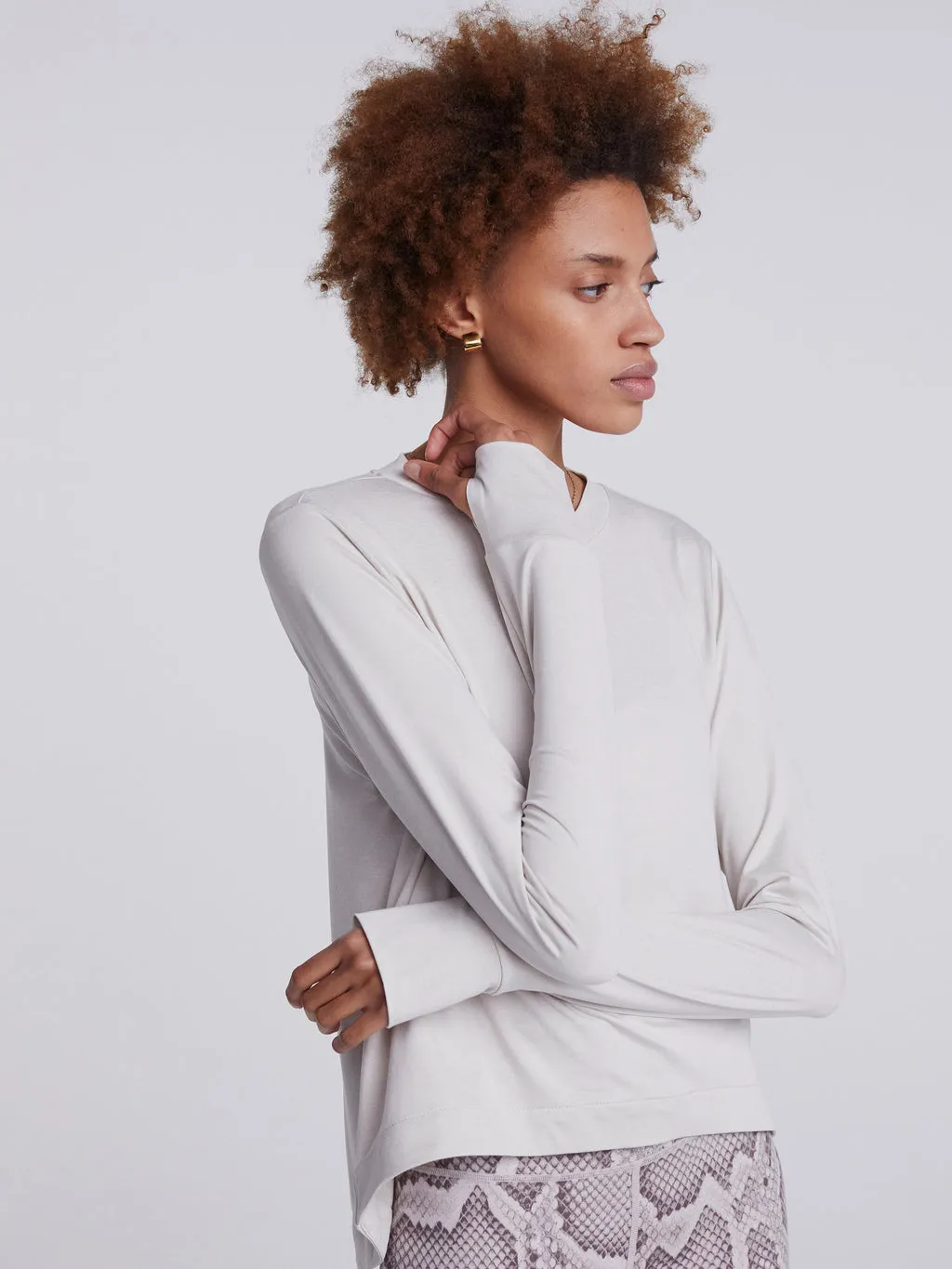 Dalwood Top, Blush Marl
