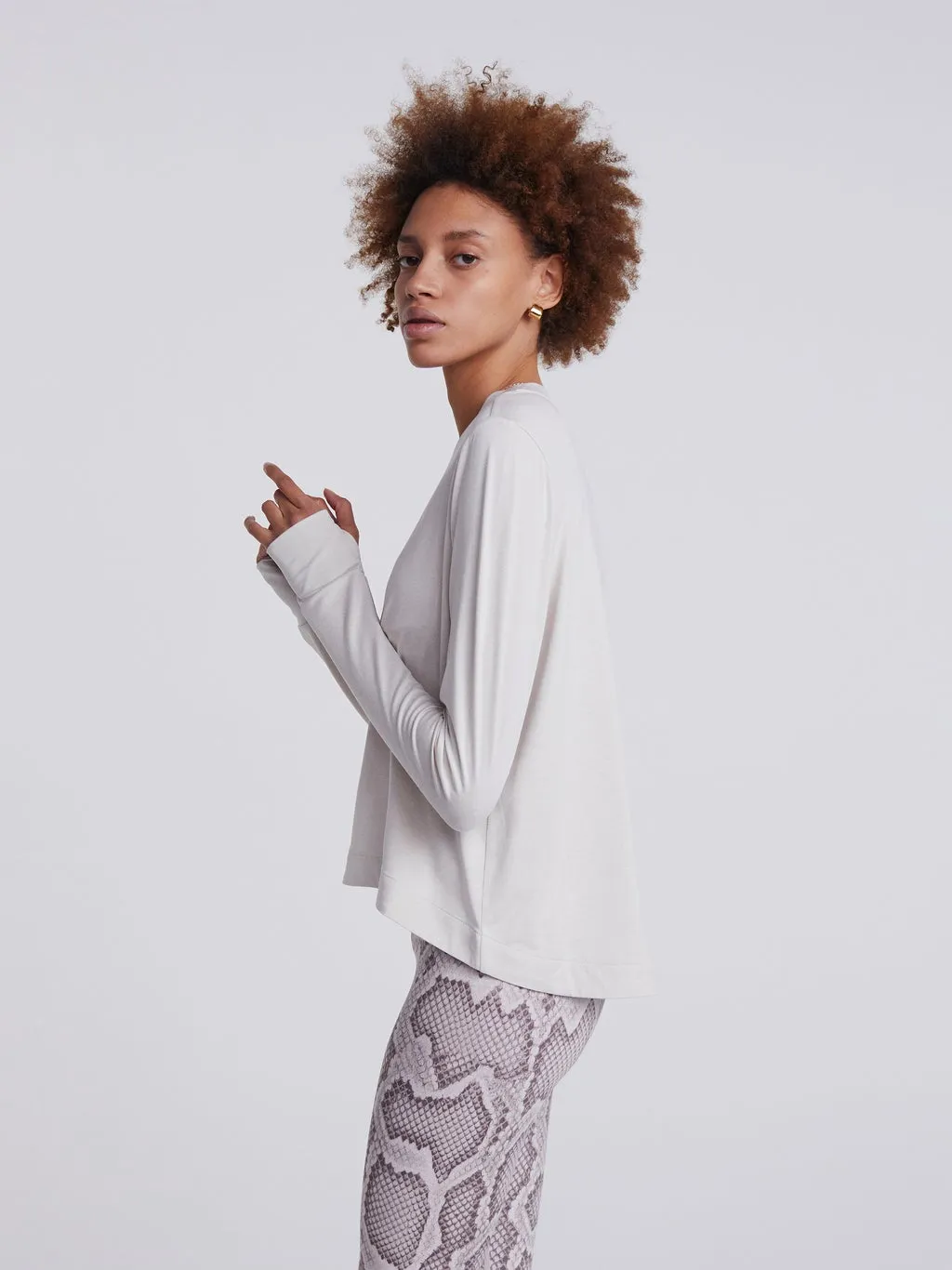 Dalwood Top, Blush Marl