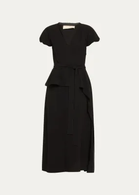 Demetria Dress in Noir