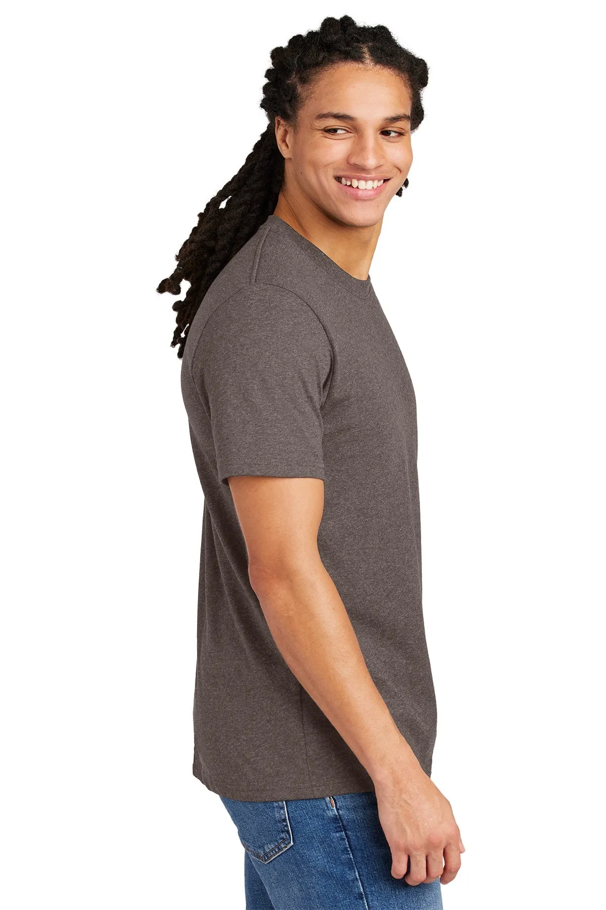 District Re-Tee's, Deep BrownHeather