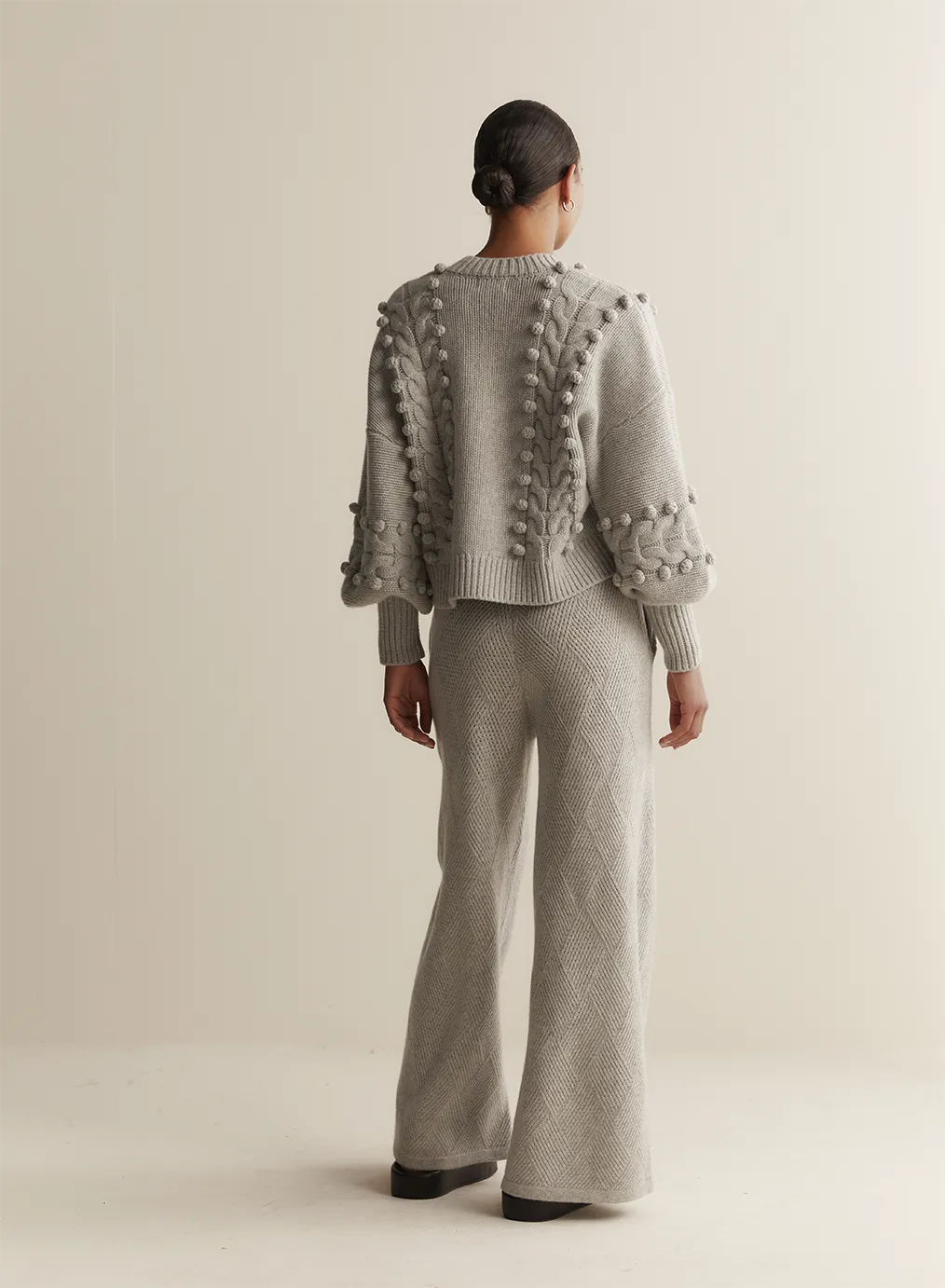 Elsa Wool Knit | Grey Marle