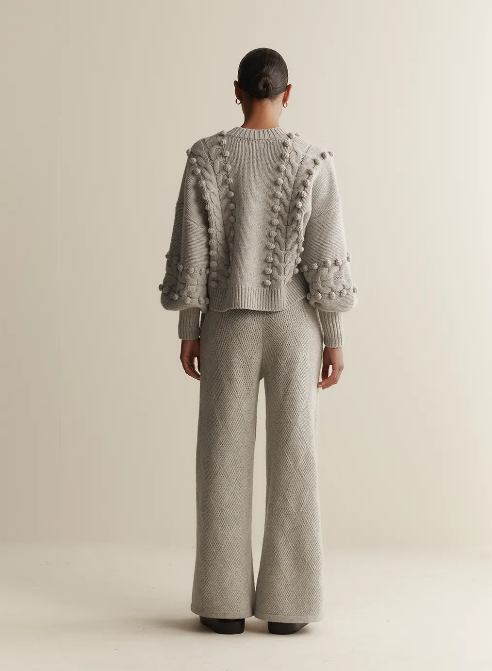 Elsa Wool Knit | Grey Marle