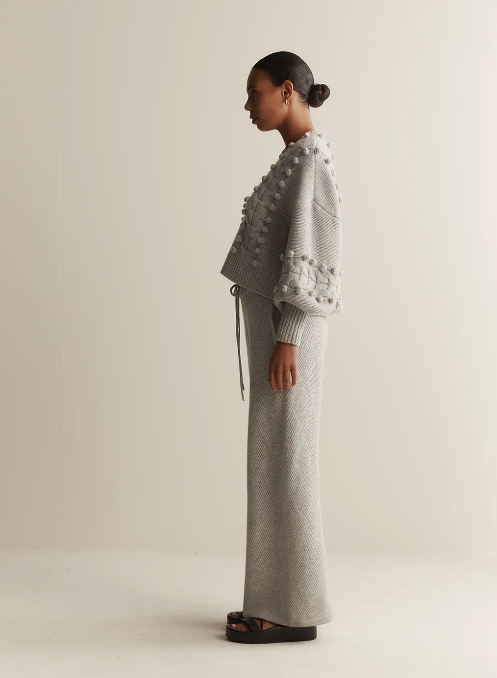 Elsa Wool Knit | Grey Marle