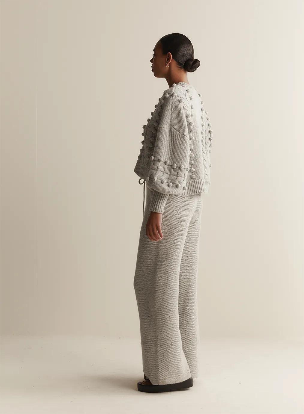 Elsa Wool Knit | Grey Marle