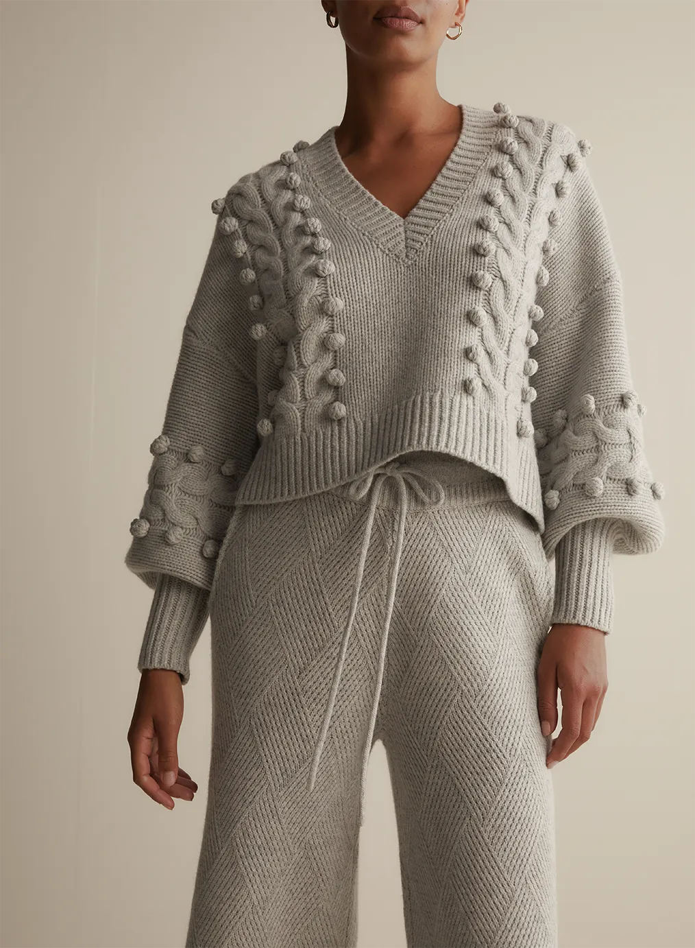 Elsa Wool Knit | Grey Marle