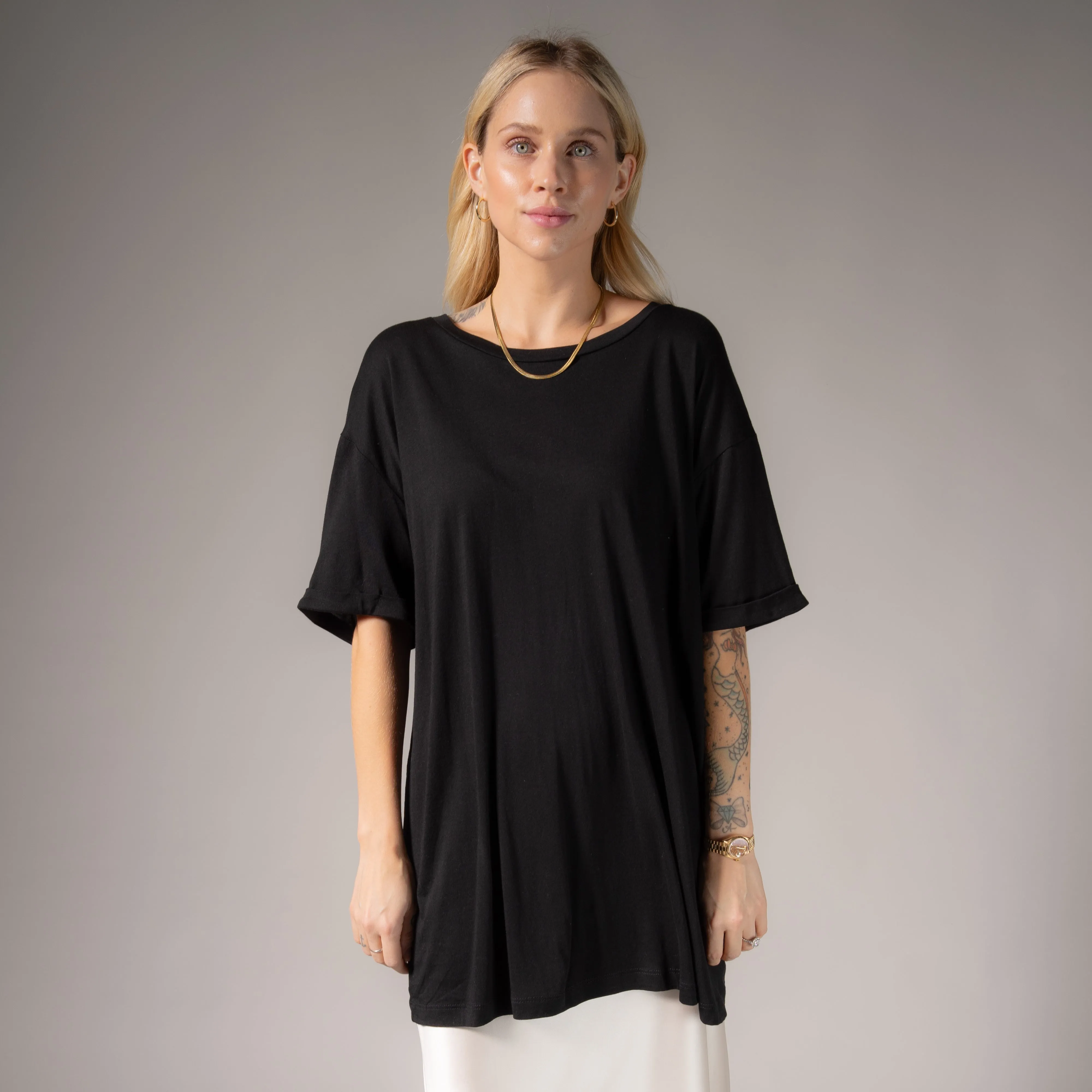 Essentials - Oversized Tee - Black