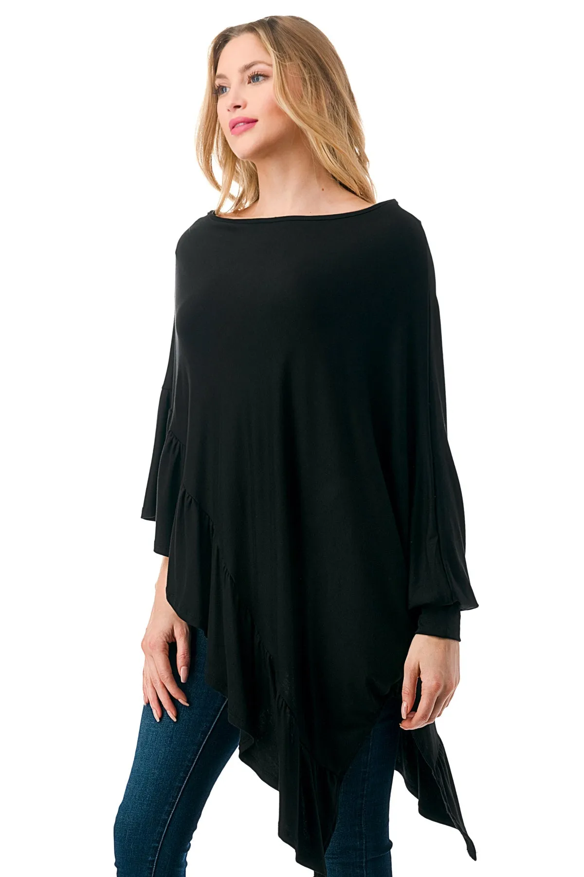 EVA PONCHO (BLACK)-JT7600