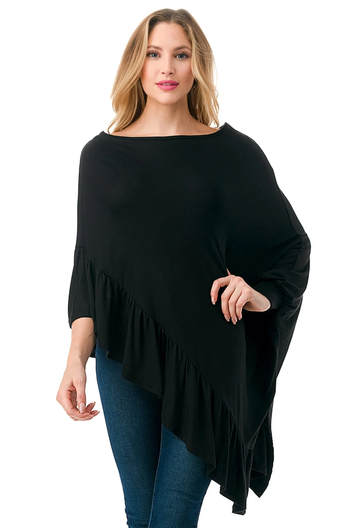 EVA PONCHO (BLACK)-JT7600