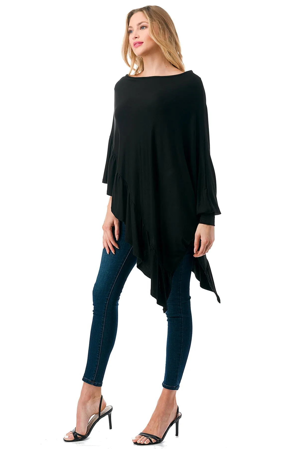 EVA PONCHO (BLACK)-JT7600