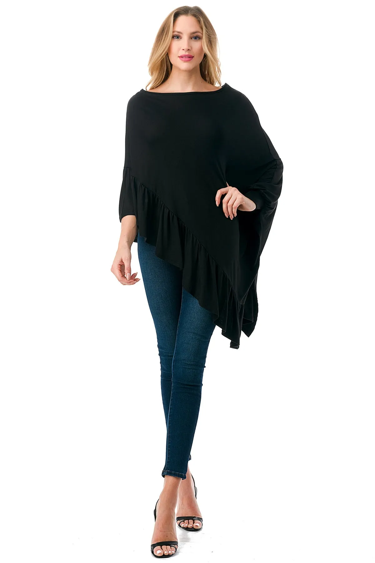 EVA PONCHO (BLACK)-JT7600