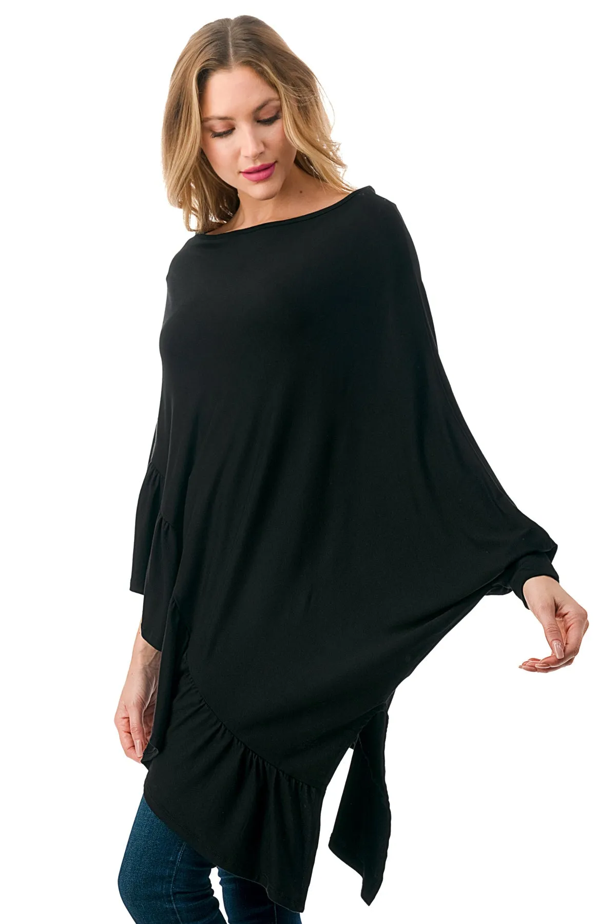 EVA PONCHO (BLACK)-JT7600