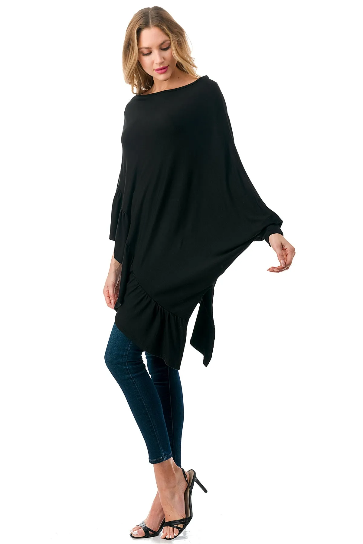 EVA PONCHO (BLACK)-JT7600