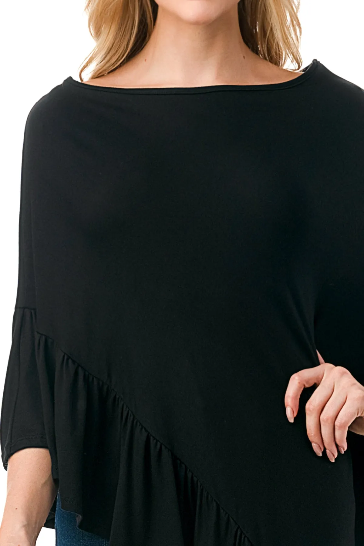 EVA PONCHO (BLACK)-JT7600