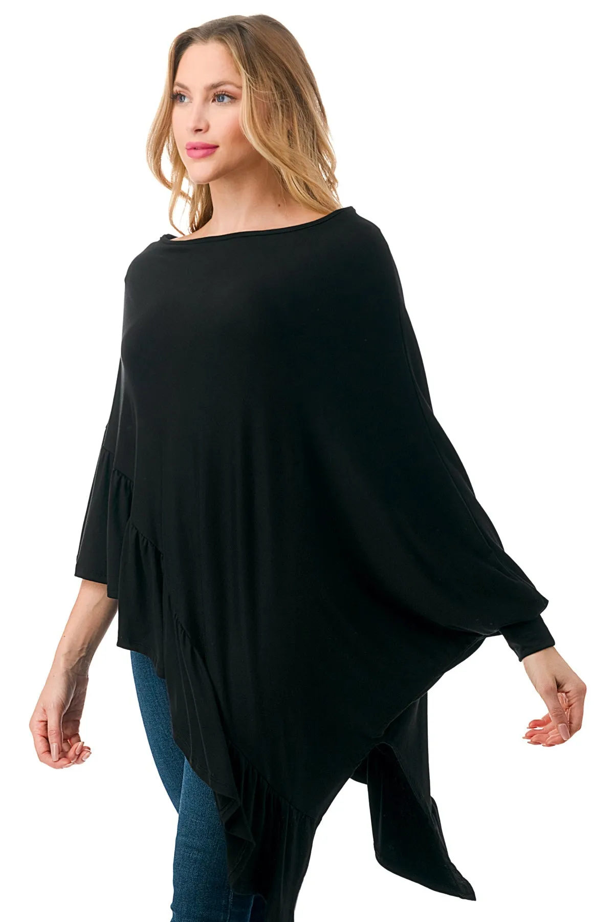 EVA PONCHO (BLACK)-JT7600
