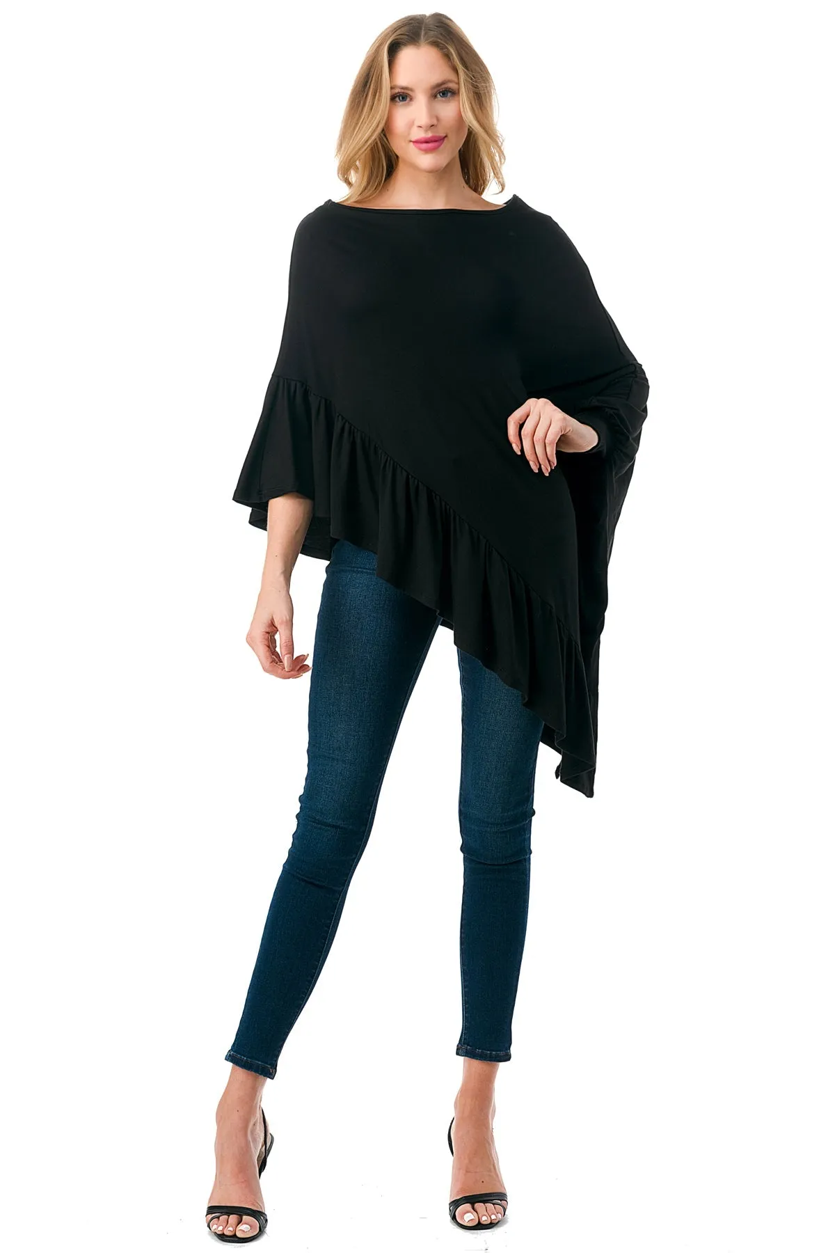 EVA PONCHO (BLACK)-JT7600