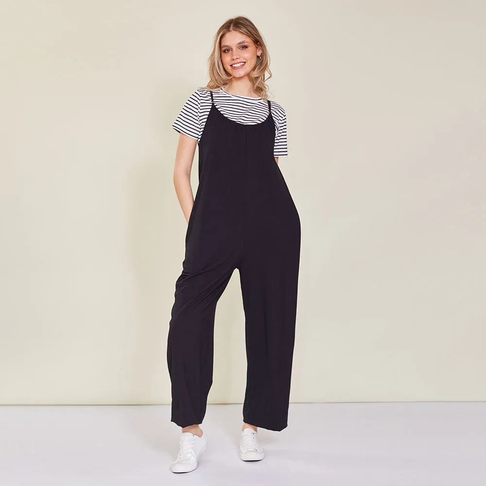 Fern Jumpsuit (Black)