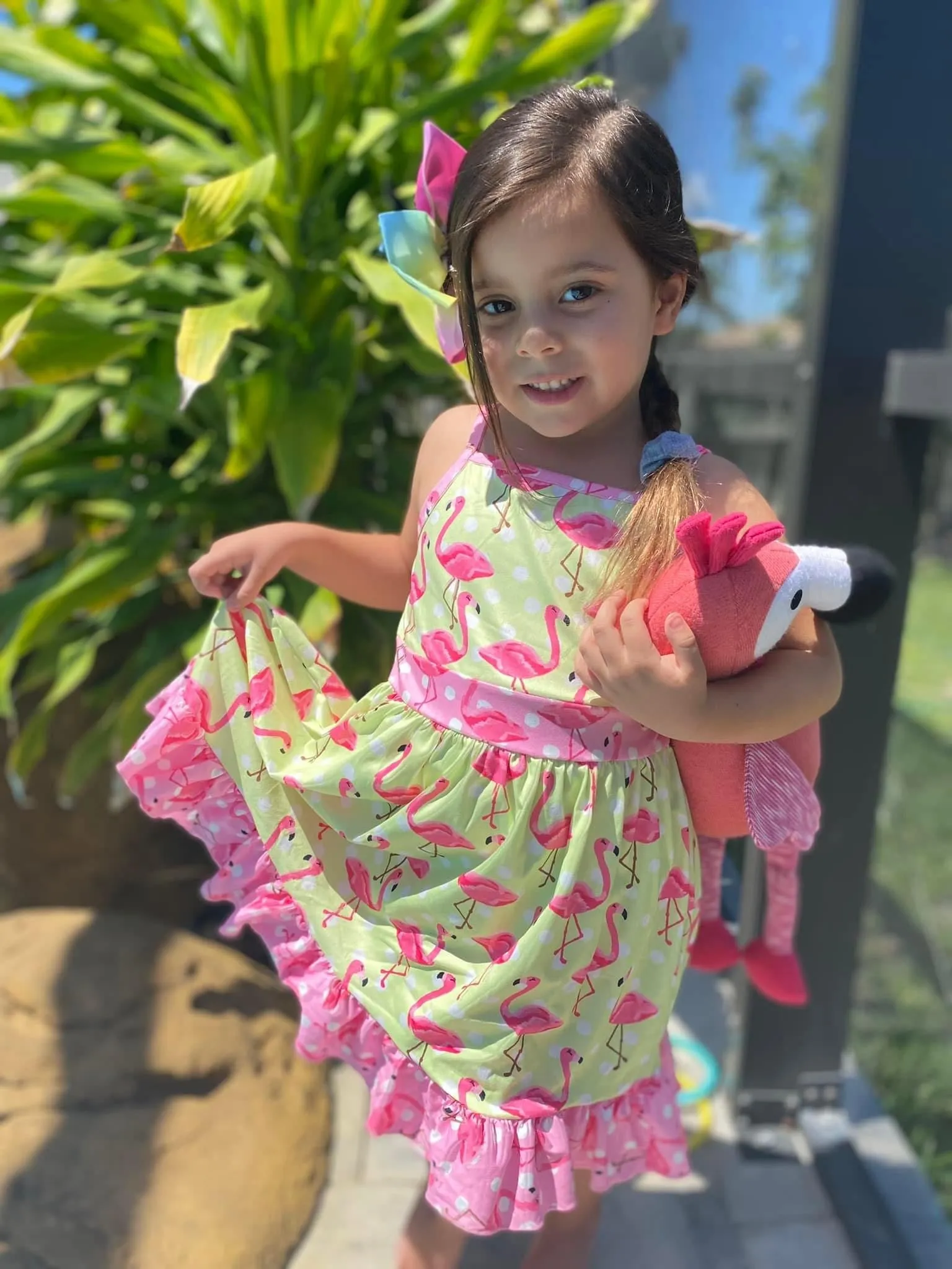 Flamazing Flamingo Dress