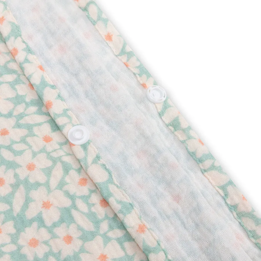 Florish | Groene Hydrofiele Strandponcho 50 x 50 cm