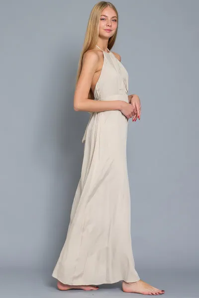 Halter Backless Jumpsuit