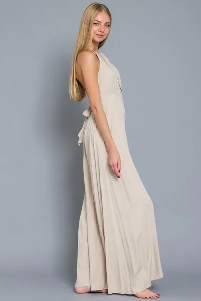Halter Backless Jumpsuit