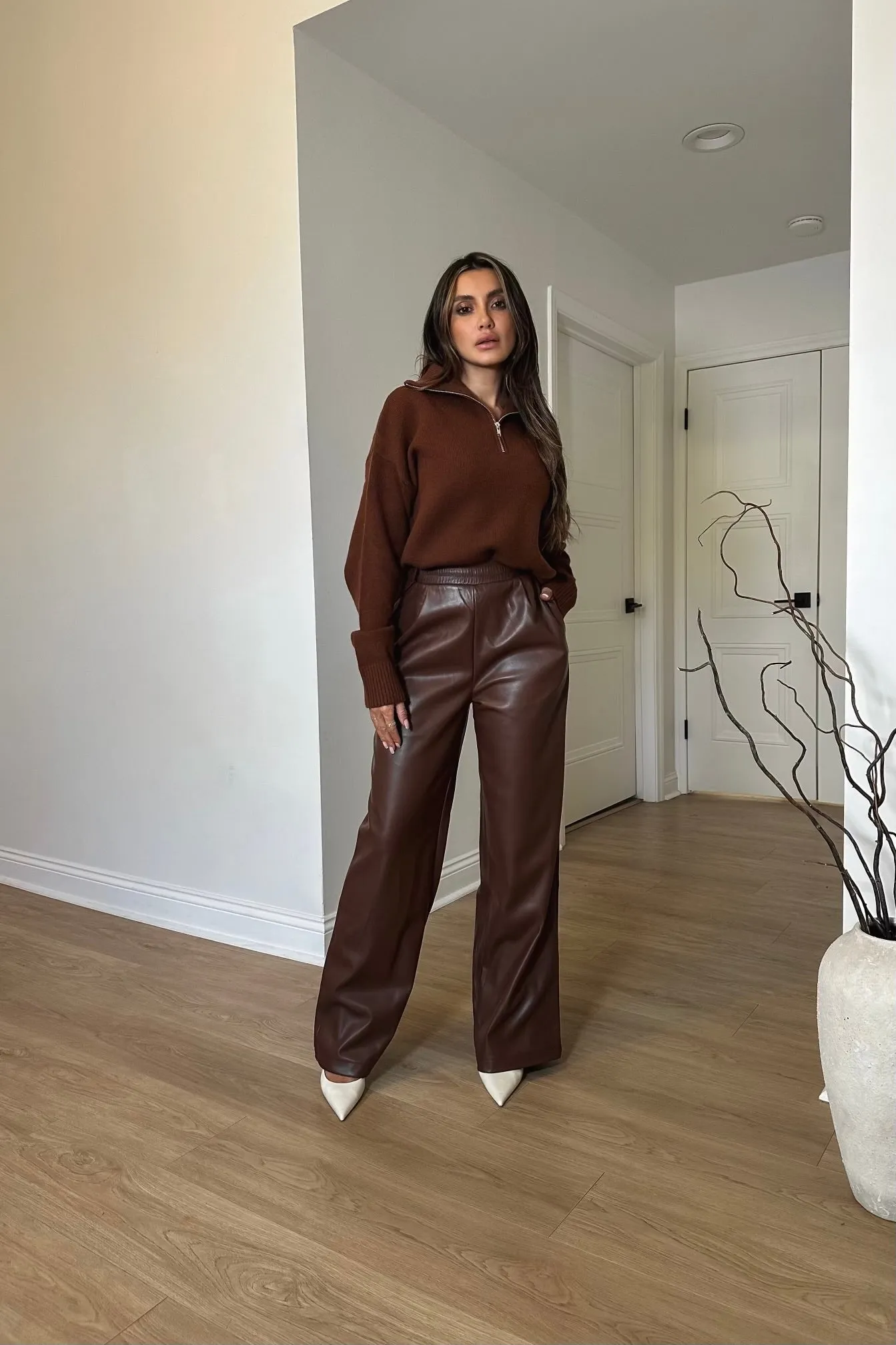 Harvey Half-Zip Knit Sweater