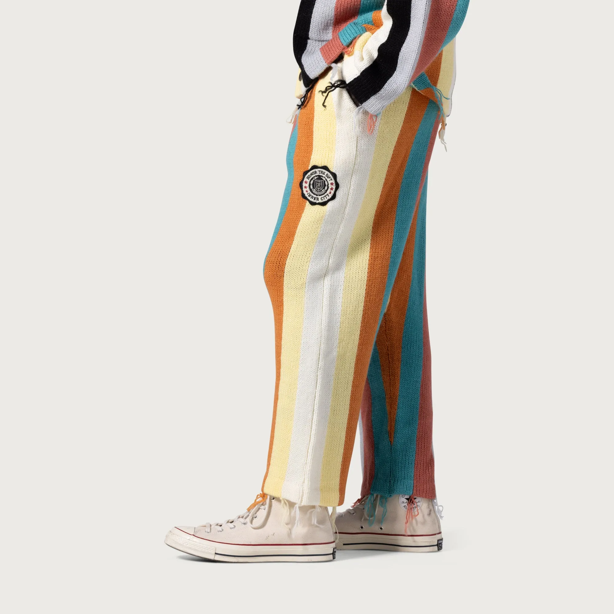 Heritage Ankle Knit Pant - Multi
