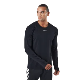 Ignition Base Layer L/s Black/silver Reflective