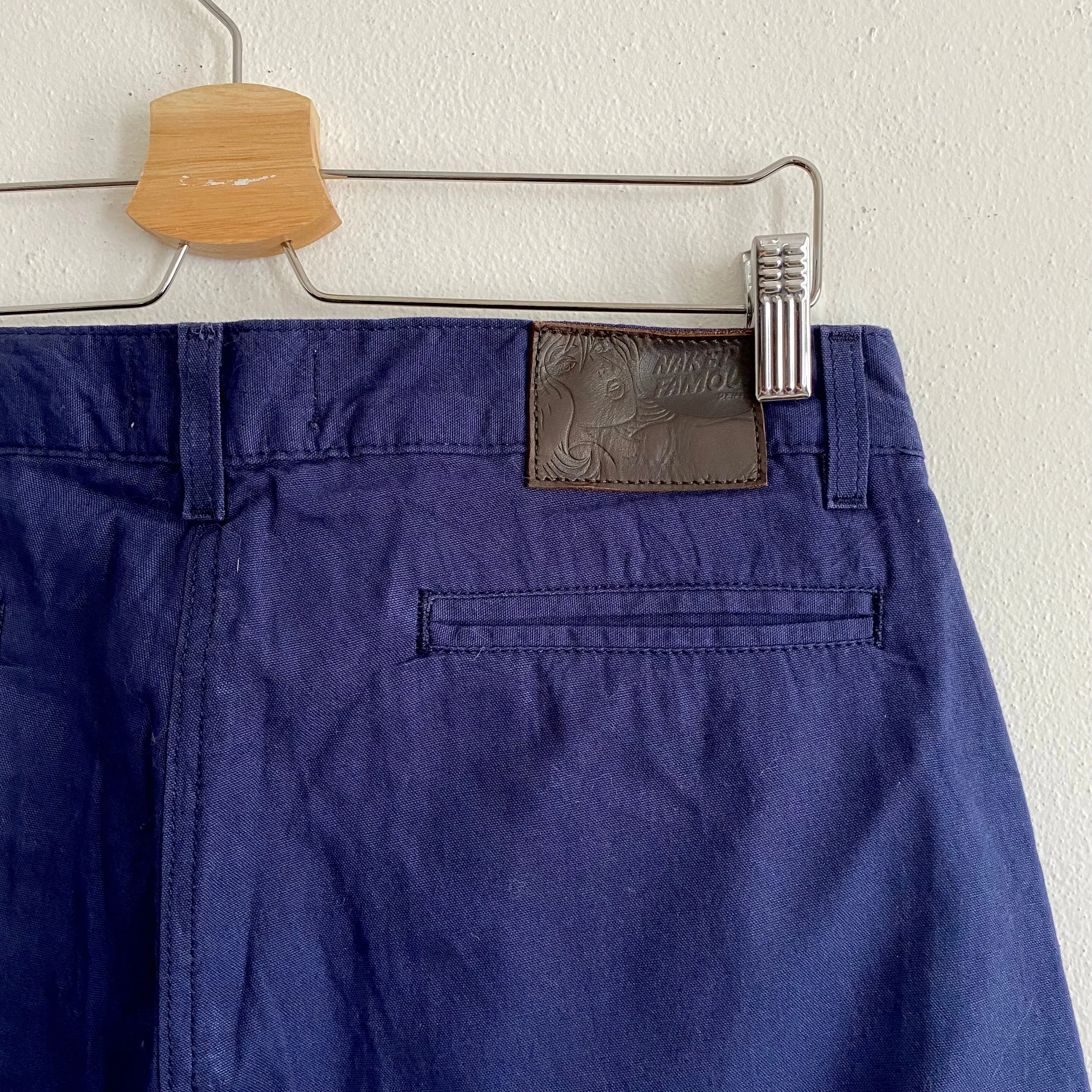 Indigo Straight Chinos #363