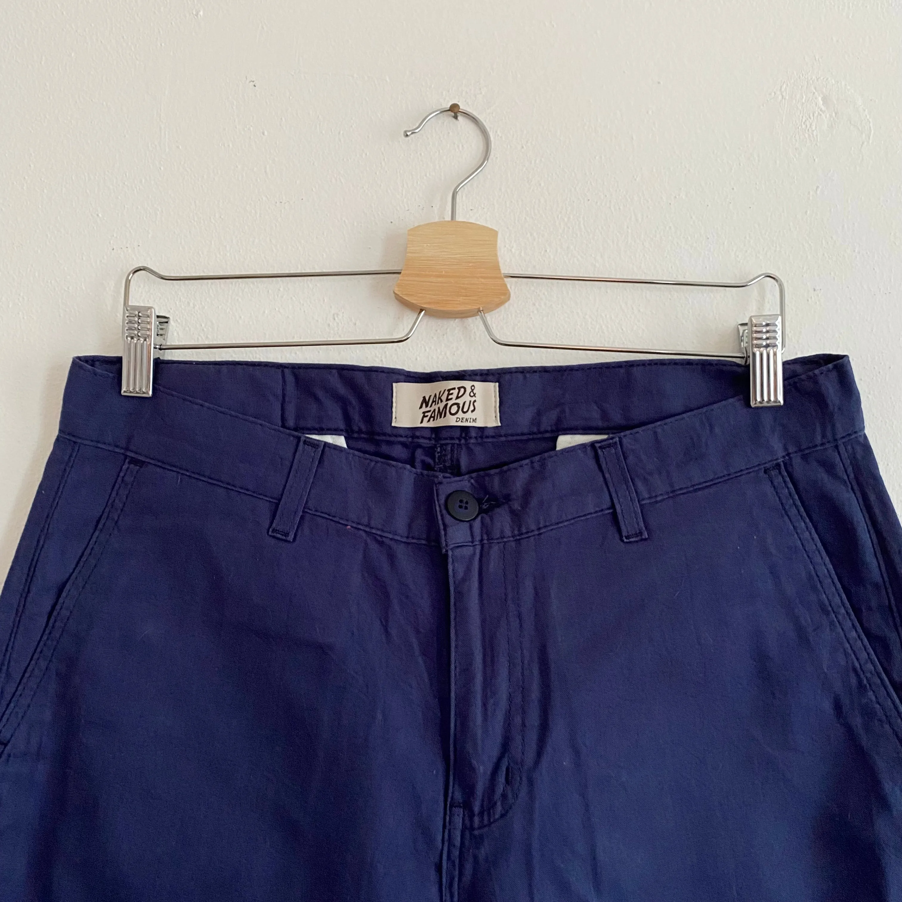 Indigo Straight Chinos #363