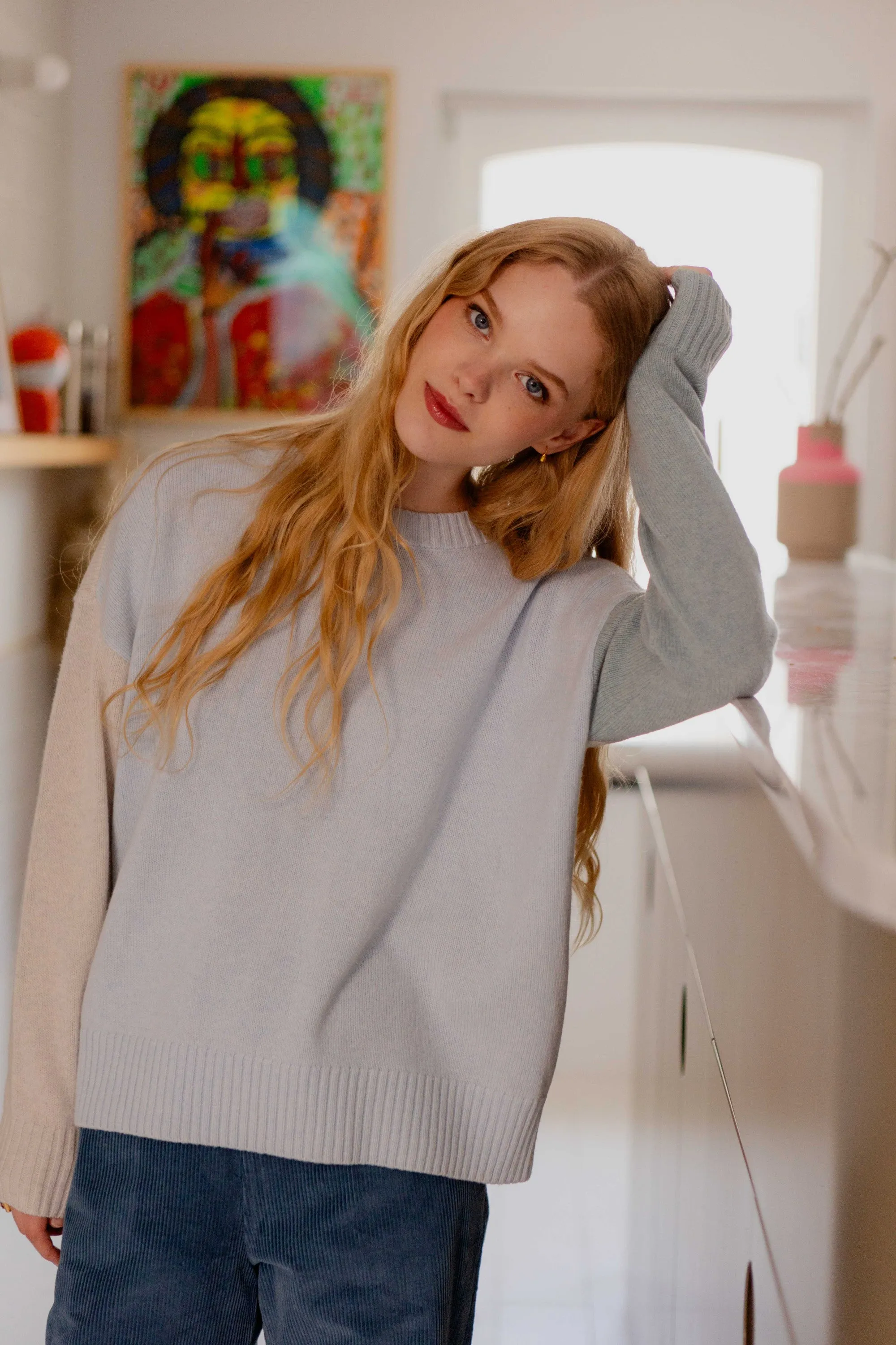 JEFF Blue Jumper