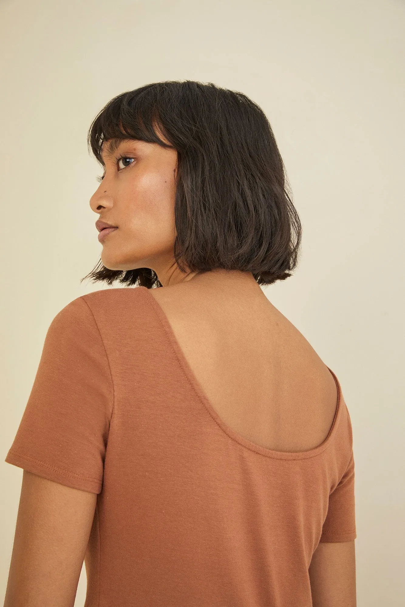 Jenna Cotton Modal Tee
