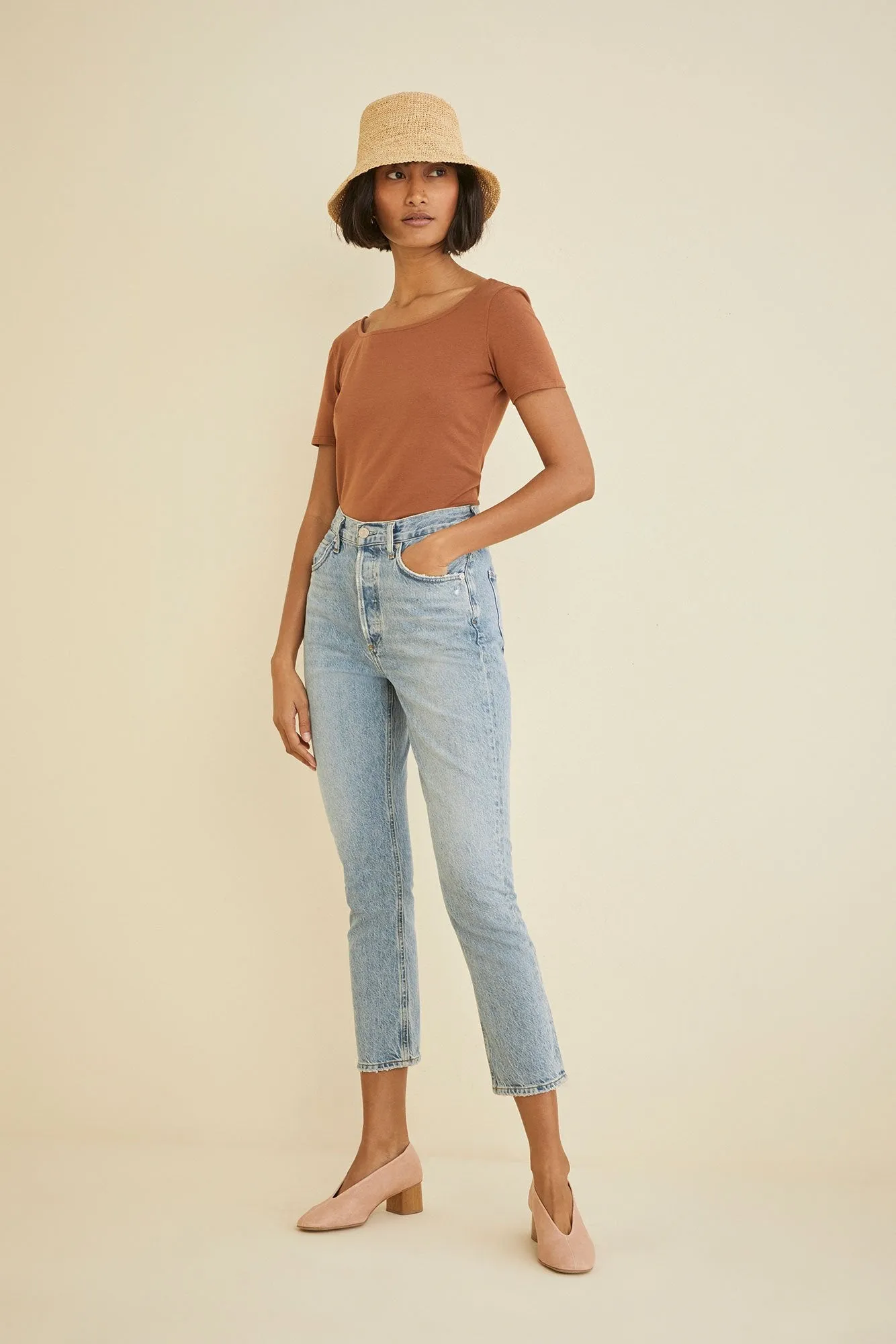 Jenna Cotton Modal Tee
