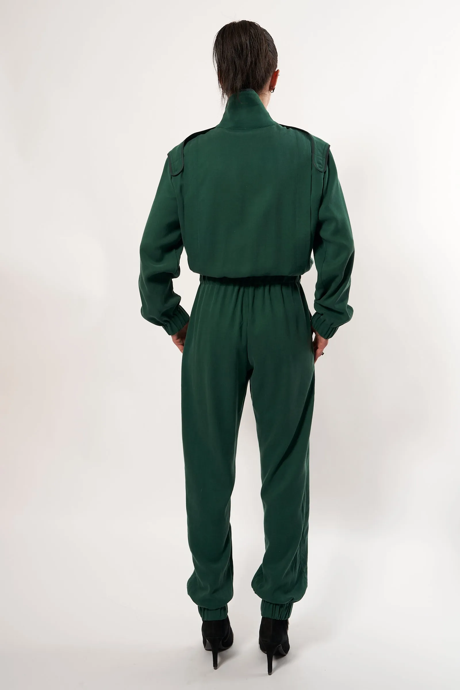 JIM jumpsuit - Forest green