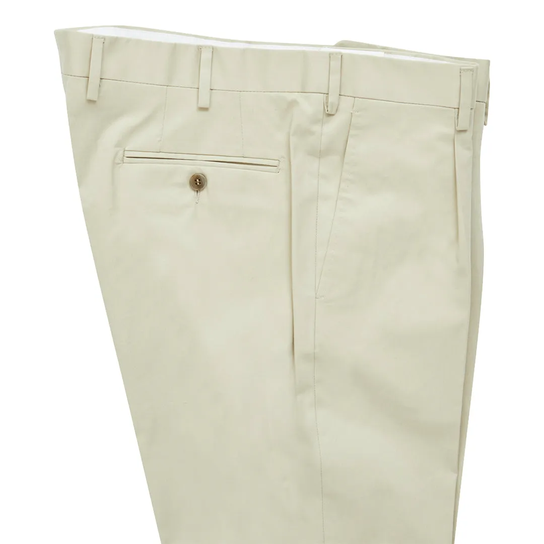 Khaki Cotton Chino - LUCKY LAST