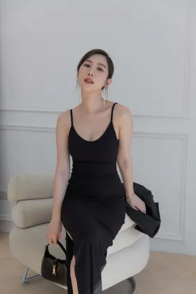 Knit V-Neck Bra Dress (爆乳V領針織)