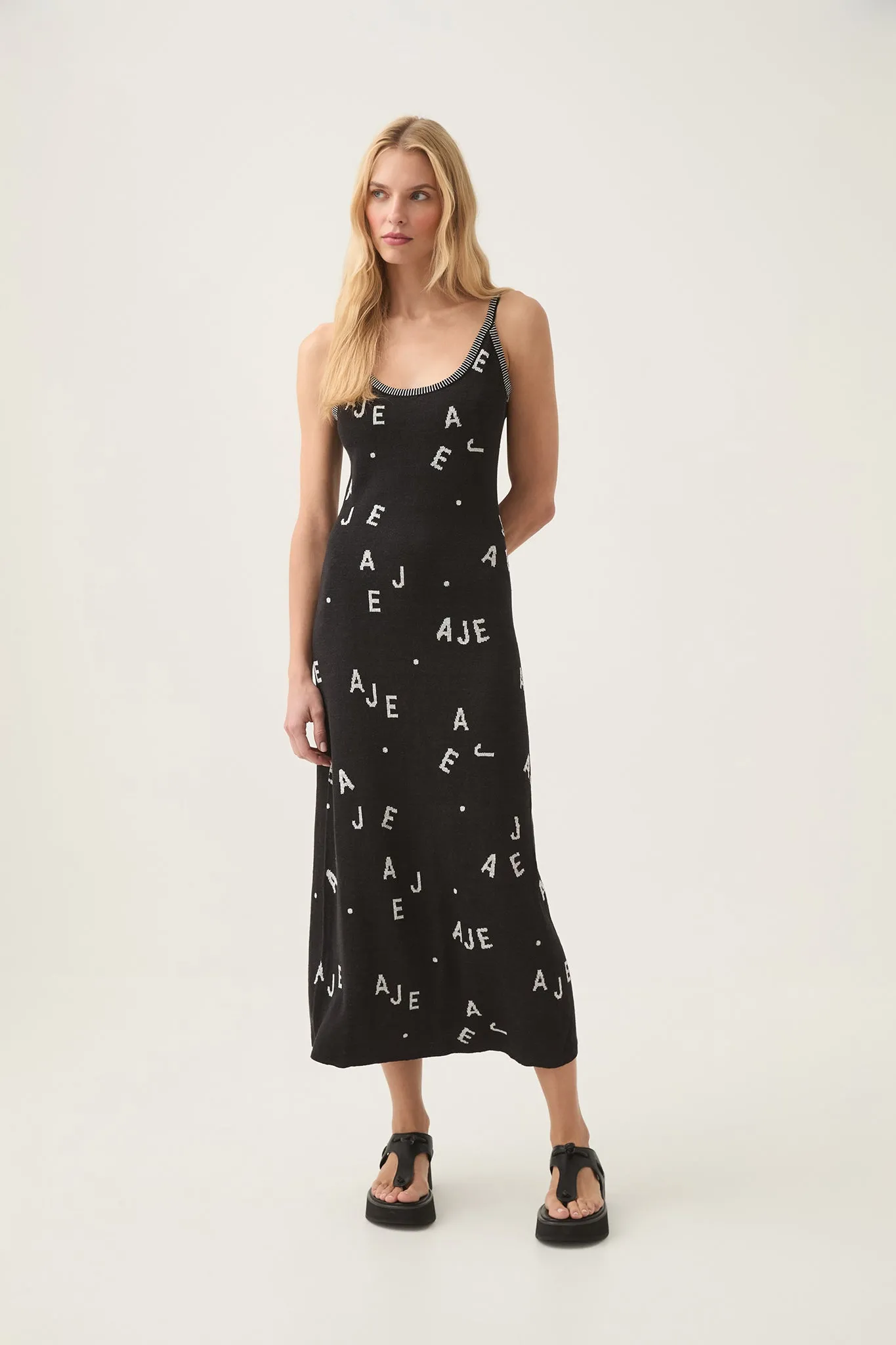 Laurina Knit Midi Dress