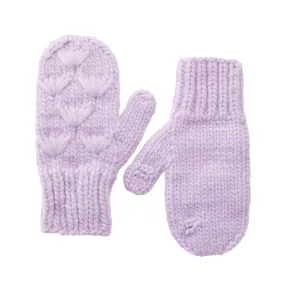 LAVENDER MOTLEY MITTENS