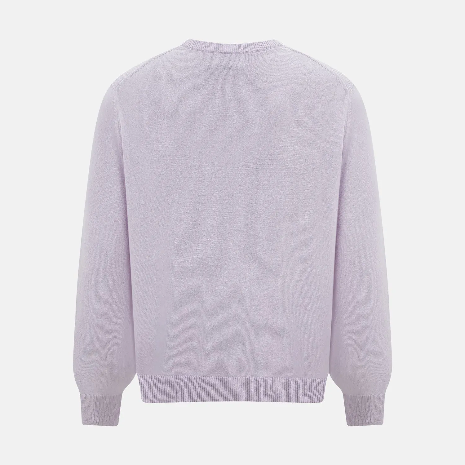 Lilac Cashmere Round Neck Jumper